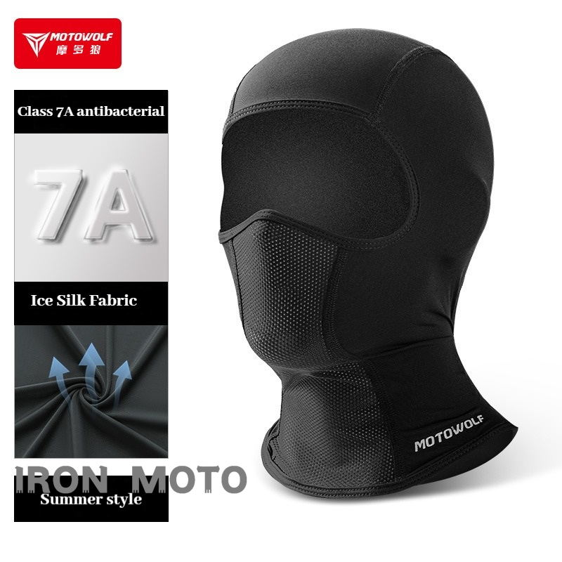 Running Gear Satisfy - Motowolf Berretto da ciclismo estivo Passamontagna