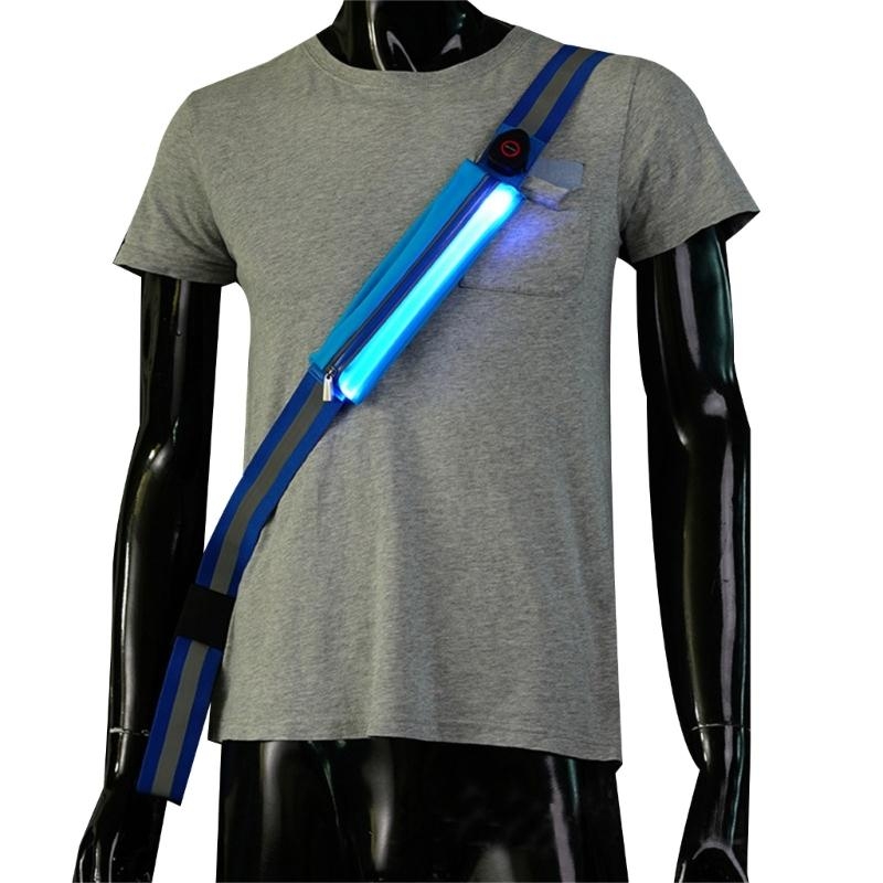 Running Gear Lights - T3LB Cintura riflettente a LED visibilità