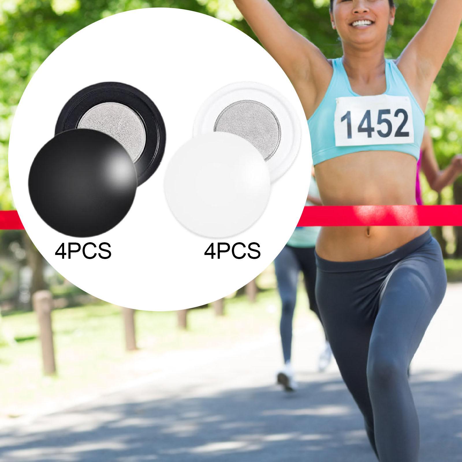 Running Gear Satisfy - 4 paia di clip magnetiche per