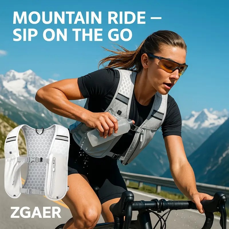 New Gear Running - Nuovo Gilet Idratazione Ultraleggero per Corsa,