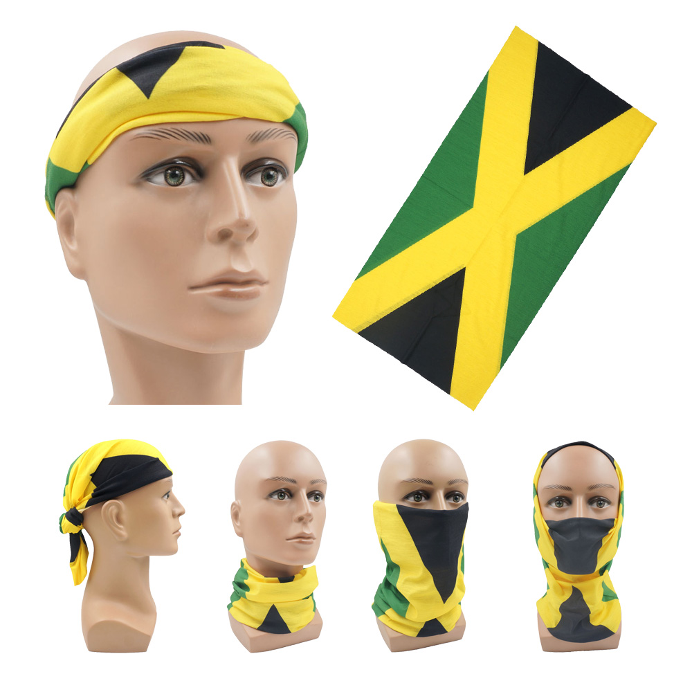 Running Gear Satisfy - Maschera da corsa traspirante Sciarpe Bandiera