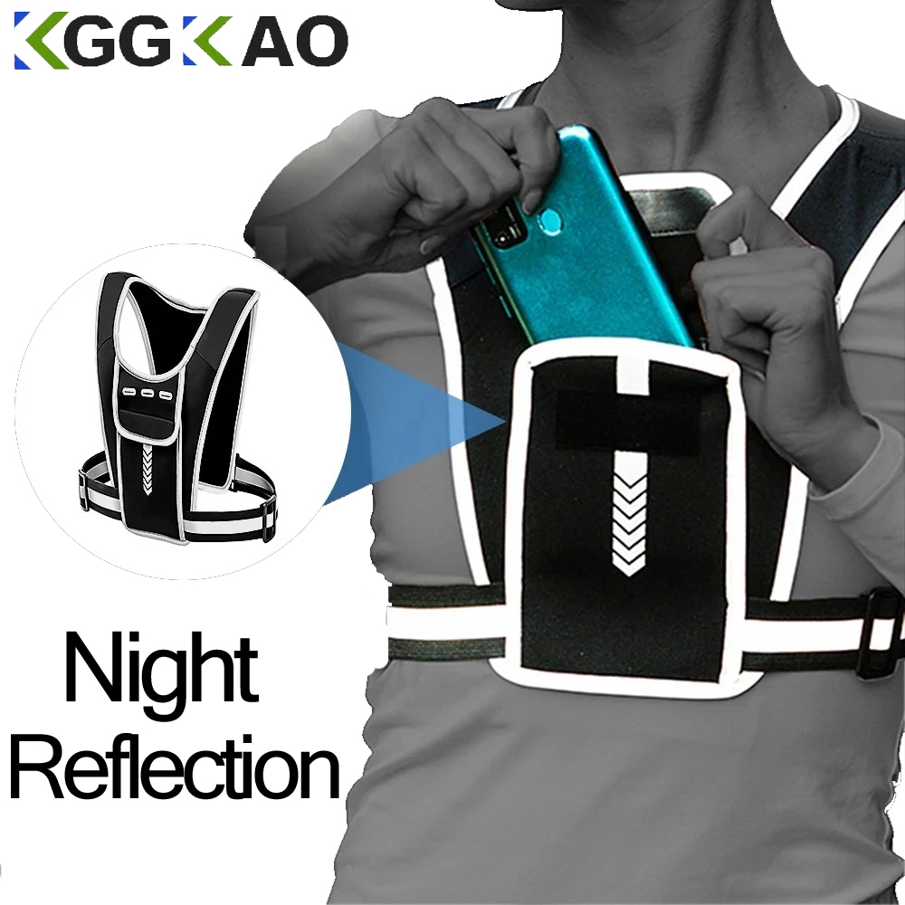Running Gear Satisfy - Gilet da corsa porta telefono per