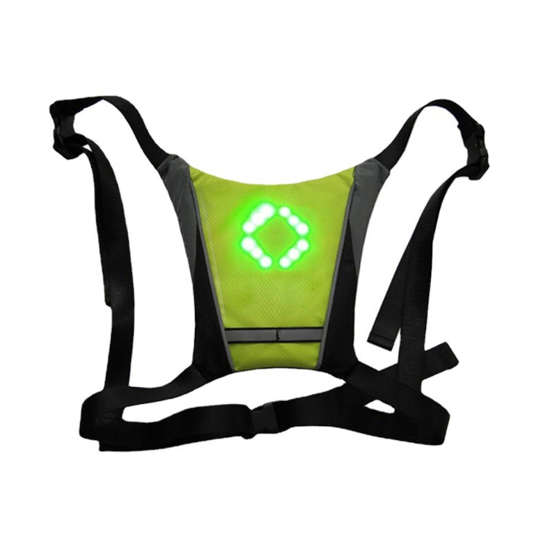 Gilet di Sicurezza LED con Tel - Running Gear Lights recensione e prezzo