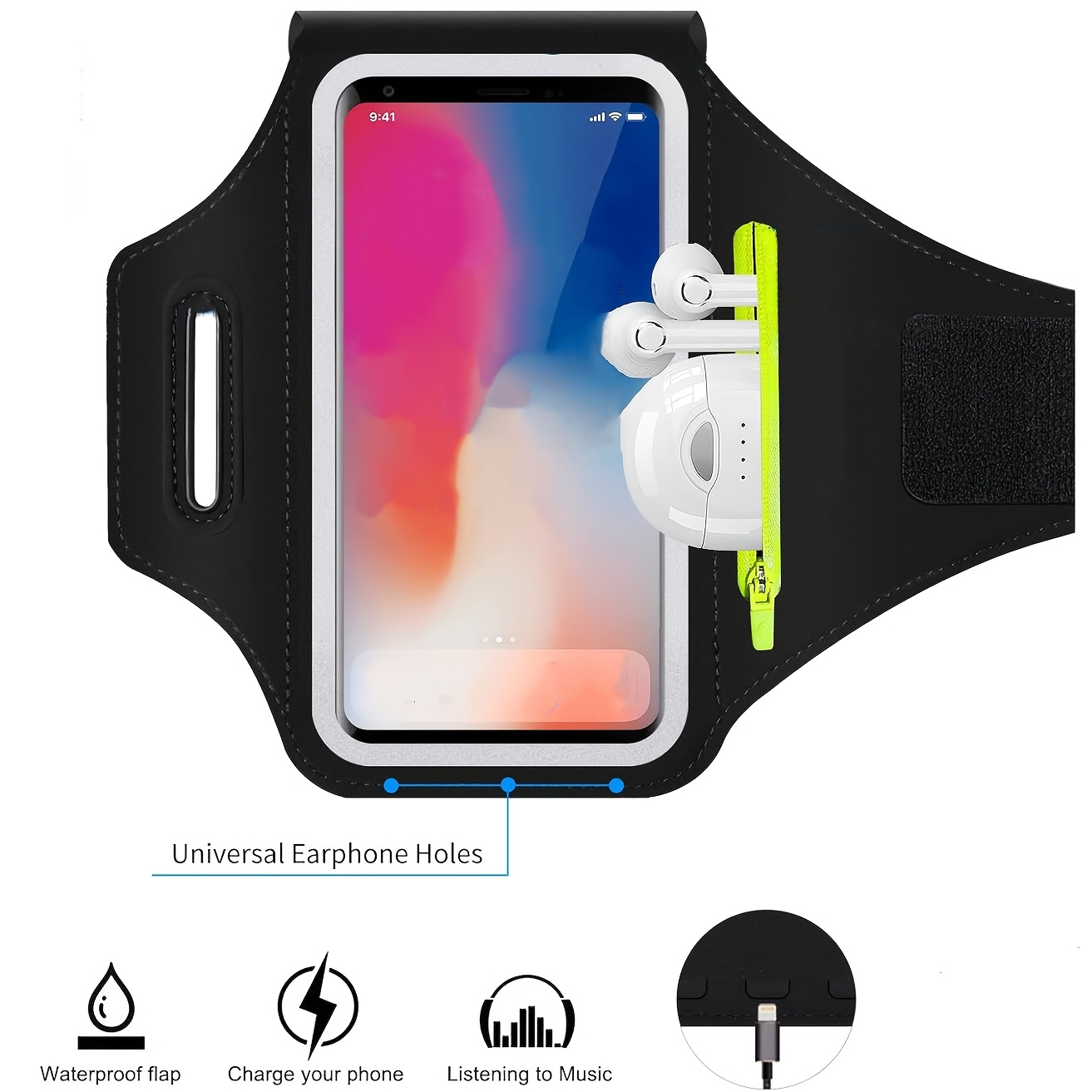 Borsa da braccio da corsa impe - Running Gear Lights recensione e prezzo