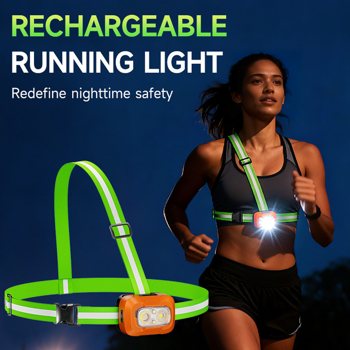 Luce da Corsa USB Ricaricabile - Running Jogging Gear recensione e prezzo
