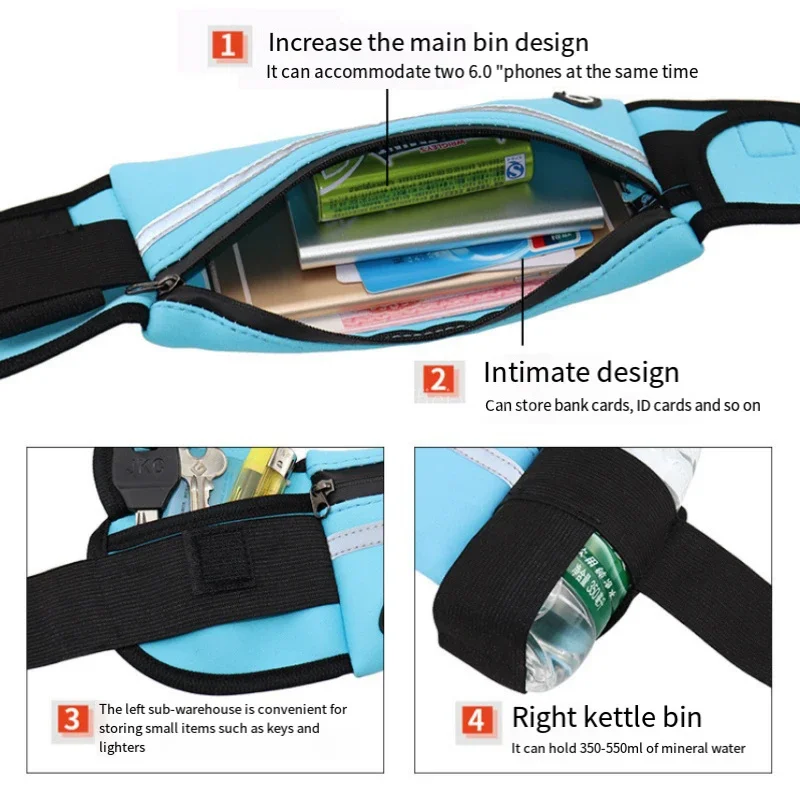 1pc marsupio da corsa marsupio - Running Jogging Gear recensione e prezzo